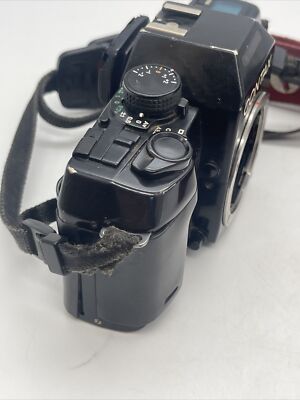 Contax 167MT 35mm SLR Film Camera Body Japan - Vivitar 28-80MM 1