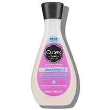 Cutex Gel Nail Polish Remover Dark Colored Paints, Paraben Free, 10.1 Fl Oz