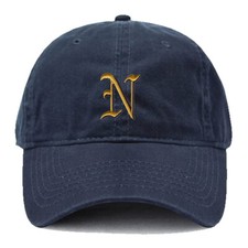 Men Baseball Cap Old English N Embroidery Hat Embroidered Hats Cotton Caps