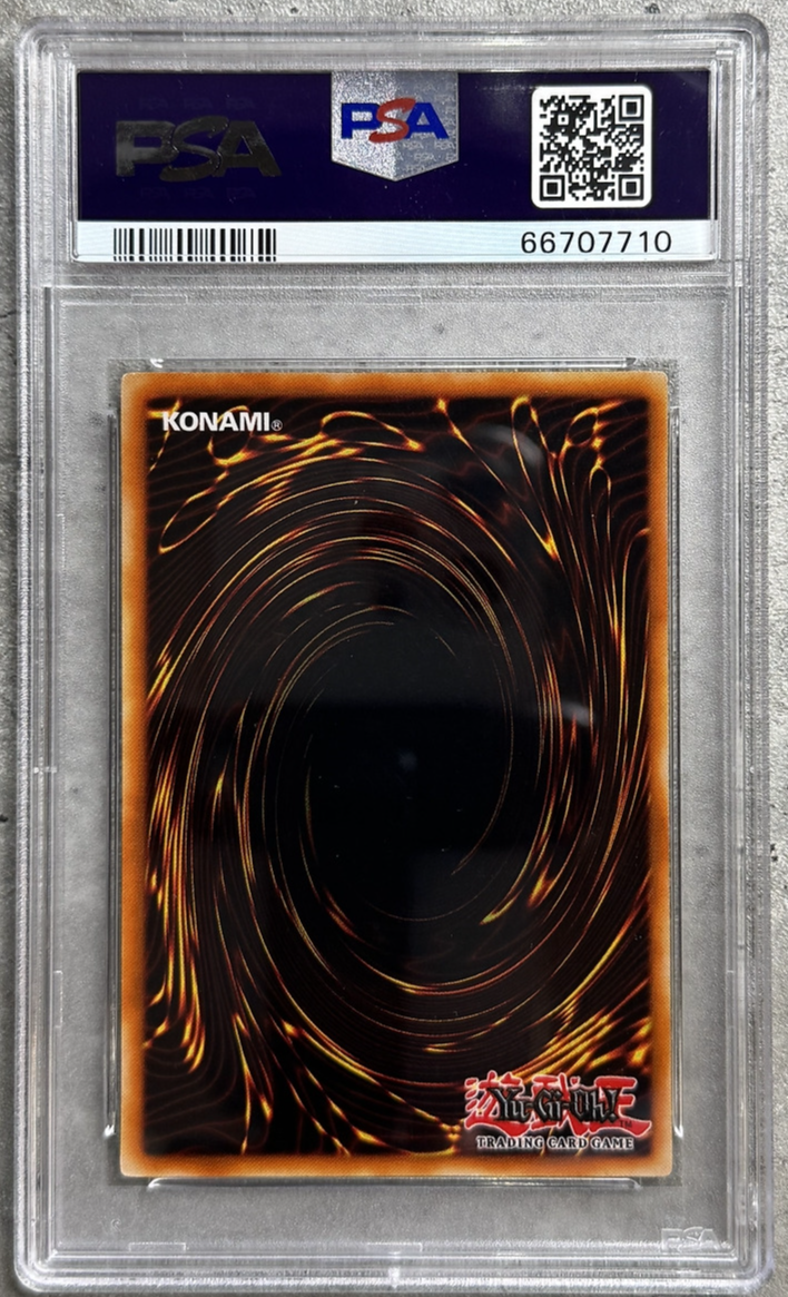 Yugioh Card Sword of Dragon's Soul SR Promo PSA 8, Joey Passion