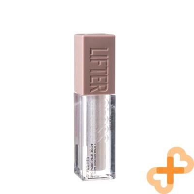 MAYBELLINE LIFTER Gloss 001 Pearl Lipgloss Shinning Moisturizing Hyaluron
