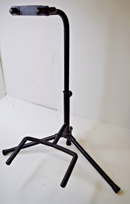 Unbranded Electric, Acoustic & Bass Guitar Stand Black Used