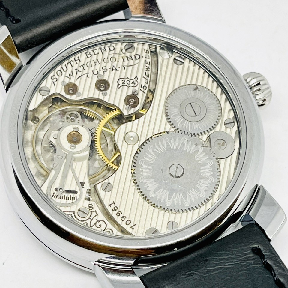 Near Mint 1911 South Bend 16S 15J Grade 204 Wrist Pocket Watch Great
