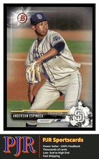 2017 Bowman #BP54 Anderson Espinoza San Diego Padres Prospects