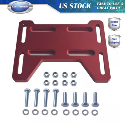 Motor Mount Plate Aluminum for Mini Bike,Go Kart,Coleman 100, Doodlebug DB30