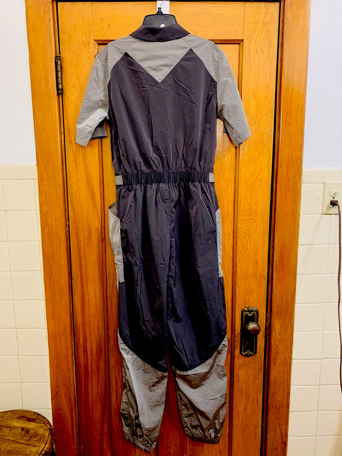 Nike Jordan Essential flight suit jumpsuit gray DD7063082 NWT size S