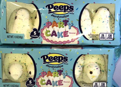 Easter Holiday Party Cake Peeps Marshmallow 2pks Of  5 Chicks Per Pack-SHIP24HRS