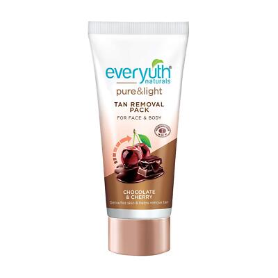 Everyuth Tan Removal Face Pack 50g Brightening Chocolate Cherry All Skin