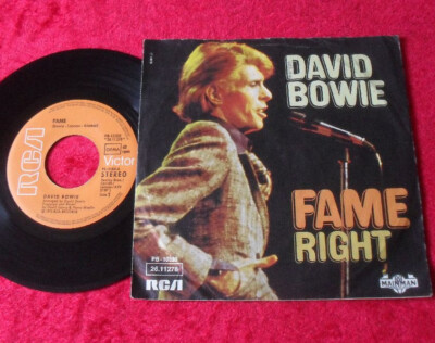 Single 7'' David Bowie - Fame / Right TOP!!