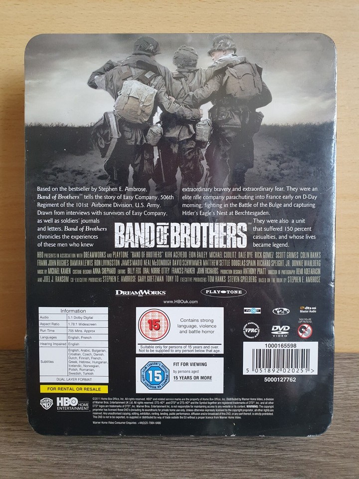 Band of Brothers DVD Box set Brand New 5051892029520 eBay