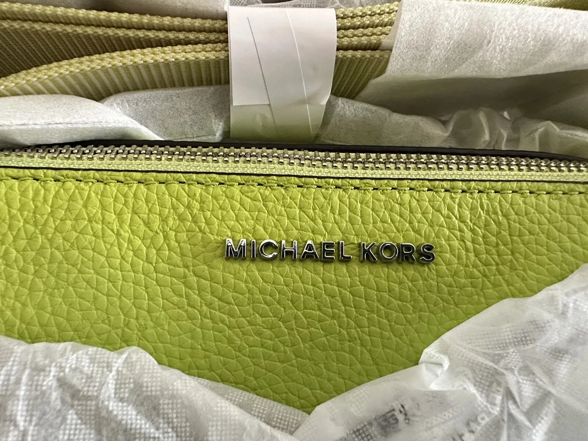 Lime green top michael kors