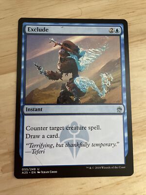 MTG Exclude  Masters 25 Regular Magic Card #055/249 U NM/M | eBay