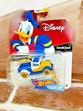 Hot Wheels Disney Character Cars Donald Duck Series 4 -New