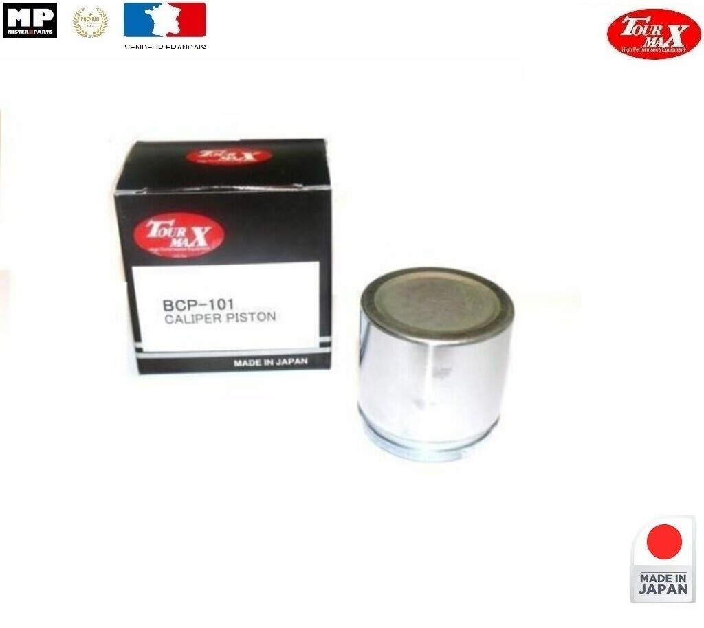 Piston d'étrier de frein BCP-101 pour moto Honda GL 1000 en acier chromé de 38mm