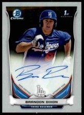 2014 Bowman Chrome Brandon Dixon Auto RC Dodgers *Noles2148* Cs 10=Fs