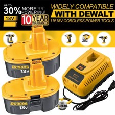 2Pack 18Volt 6Ah for Dewalt 18V XRP Battery DC9098 DC9099 DC9096 Li-ion DC9096S