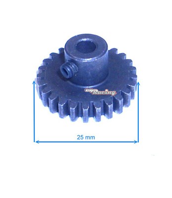 Thunder Tiger E-MTA Motor Ritzel Stahl 25 Zähne 5mm Welle PD02-0026 TEM 