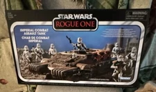 Star Wars Rogue One Imperial Combat Assault Hover Tank Vintage Collection 