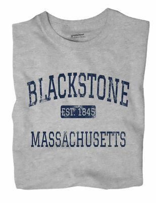 Blackstone Massachusetts MA T-Shirt EST