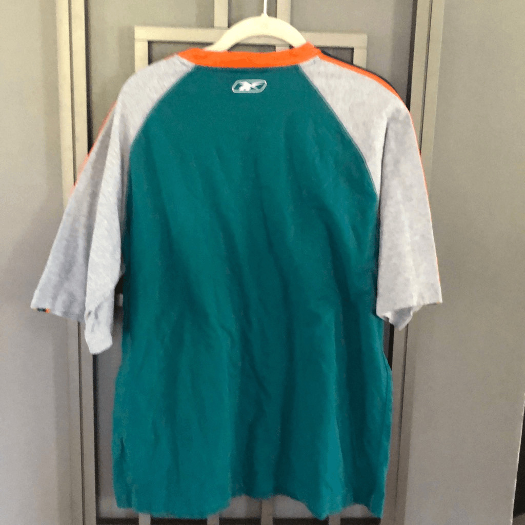 Vintage Miami dolphins Half NFL sleeve T-shirt si… - image 4