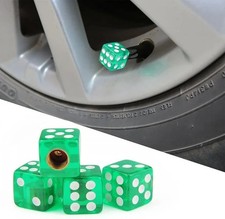 Dice Valve Stem Caps Acrylic Tire Dust Cover Motorcycle Bike Car Wheel Caps Dice Valve Stem Caps Acrylic Tire Dust Cover Motorcycle Bike Car Wheel Caps