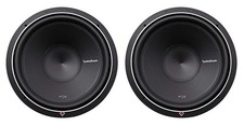 2 Rockford Fosgate P2D2-12 Punch P2 DVC 2 Ohm 12" 800W Subwoofer