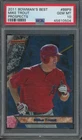 2011 Bowman's Best Prospects #BBP9 Mike Trout RC Rookie Gem Mint PSA 10