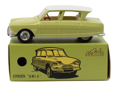 CITROËN AMI 6 BERLINE 1961 ROUGE SOLIDO 1/43 Réf S1001142 - La Boutique D'ALAIN