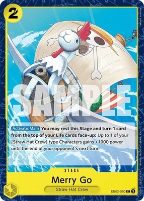 NM-Mint, English One Piece Merry Go - EB02-060 - C Extra Booster: Anime 25th Col