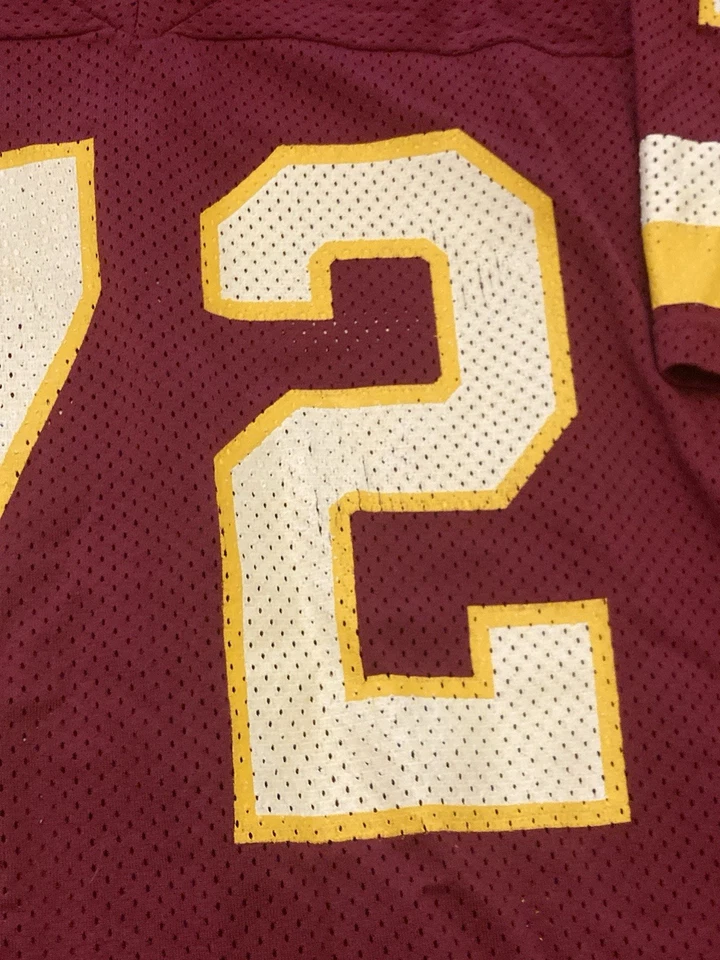 Washington Redskins Dexter Manley #72 Mens Sz M Rawlings Jersey Vintage - Image 4 of 4