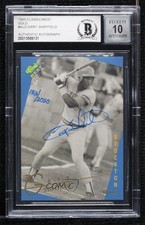 BAS 1993 Classic Best Gold Minor League Gary Sheffield BGS Authentic Auto ow6