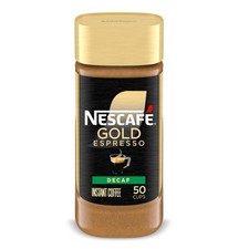 NESCAF&Eacute; Gold Decaf Espresso Instant Coffee, 3.17 oz Jar | Decaf instant espresso