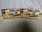 Lot of 2 LEGO Star Wars Republic Fighter Tank 75342 New & Sealed