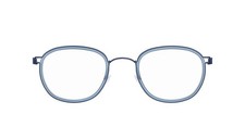 Lindberg AIR TITANIUM RIM MAX TB K160/U13 BLUE 48mm Eyeglass Frames