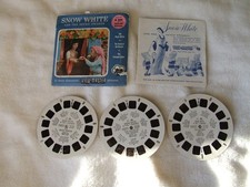 Snow White and the Seven Dwarfs View Master Reel Set Sawyer B 300