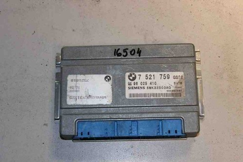 BMW 5 Touring E39 Getriebesteuergerät 7521759 5WK33503AG 3.00 Diesel 31936653