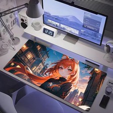 40 90cmAnime Fox Girl Mouse Pad 47.24 23.62inch Personalized Creative Mouse Pad