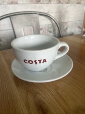 Costa Coffee Cup and Saucer Set