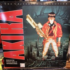 Akira : Criterion Collection Laserdisc - CAV - Widescreen Anime Japan 3 Disc Set