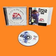 NM/M💿! PGA Tour 98 Complete CIB Reg Card VG Refurb + 1yr War PlayStation 1 PS1