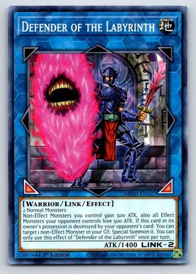 Defender of the Labyrinth - MP20-EN127 - Common - 1st Edition - Near Mint