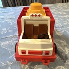 Vintage Fisher Price 1983 Husky Helpers Fire Truck / INCOMPLETE — photo 3