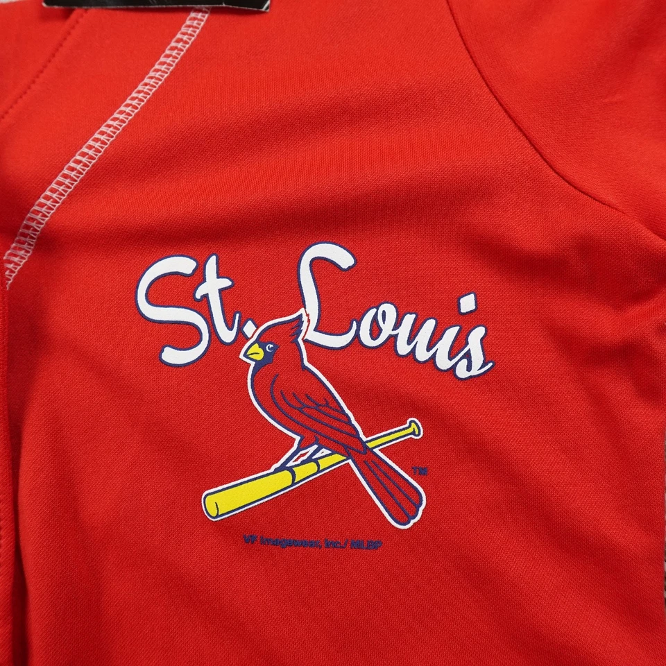 NEW St Louis Cardinals Shirt Womens M Red MLB Baseball Molina 4 Jersey TX3 Cool - Image 4 of 4