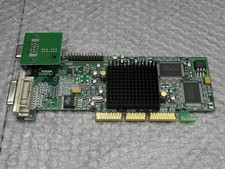 Matrox G55 MDHA32DB 7012-03 REV.A AGP Card Tested 