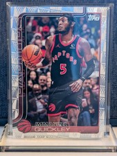 2025-26 Topps NBA Immanuel Quickley #32 Tip Off Foil - Raptors