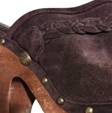Preços baixos em Tamanco UGG camurça salto alto superior (3 Preços baixos em Tamanco UGG camurça salto alto superior (3