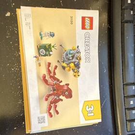 LEGO Creator English Illustrated Instruction Booklets Lot