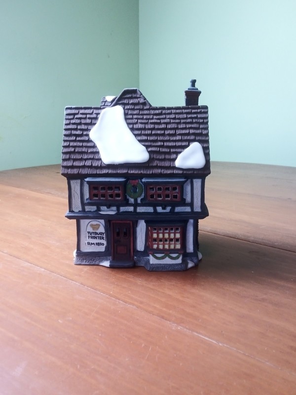 Department 56, Dickens Village Series, Tutbury Printer
