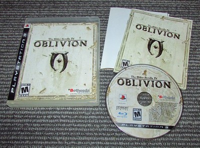 The Elder Scrolls IV: Oblivion With Map for PlayStation 3 Complete Fast Shipping