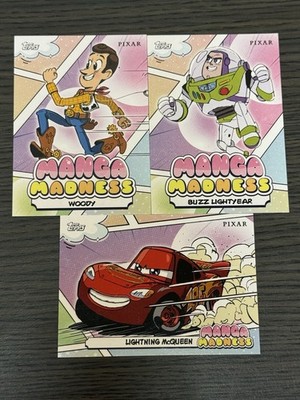 2026 Topps Disney NEON Cards Insert of MANGA MADNESS #MM1-15